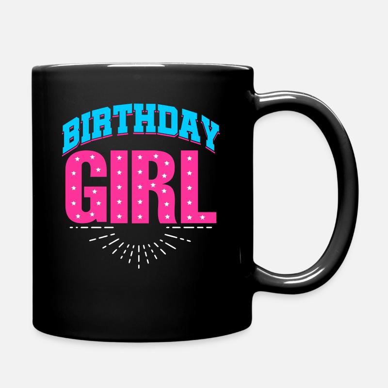 BIRTHDAY GIRL - Tasse einfarbig - Schwarz
