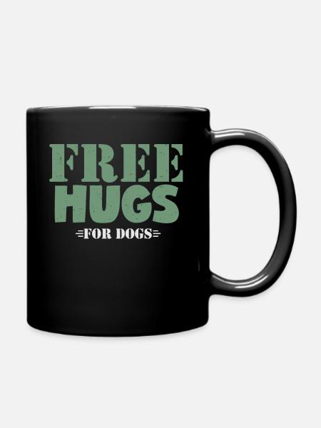 chien - Mug uni - noir