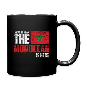 Maroc - Mug uni - noir - Droite