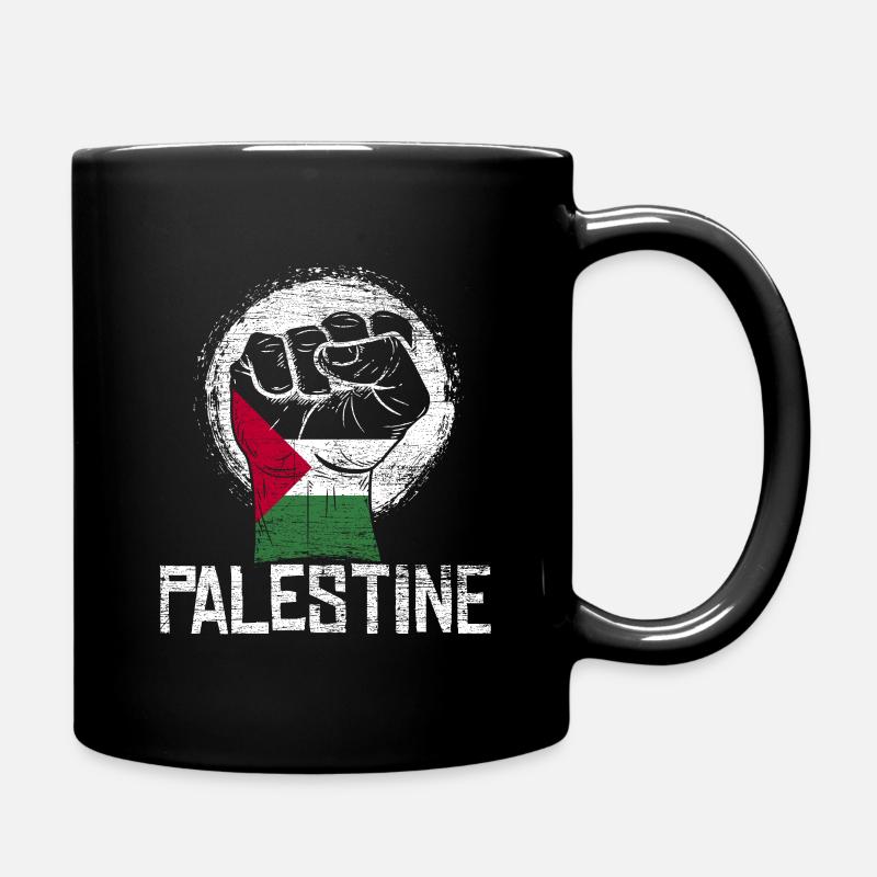 Palästina Faust - Tasse einfarbig - Schwarz