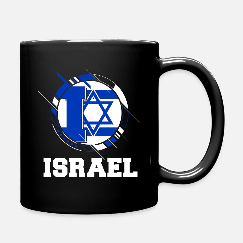 Israel - Full Colour Mug - black
