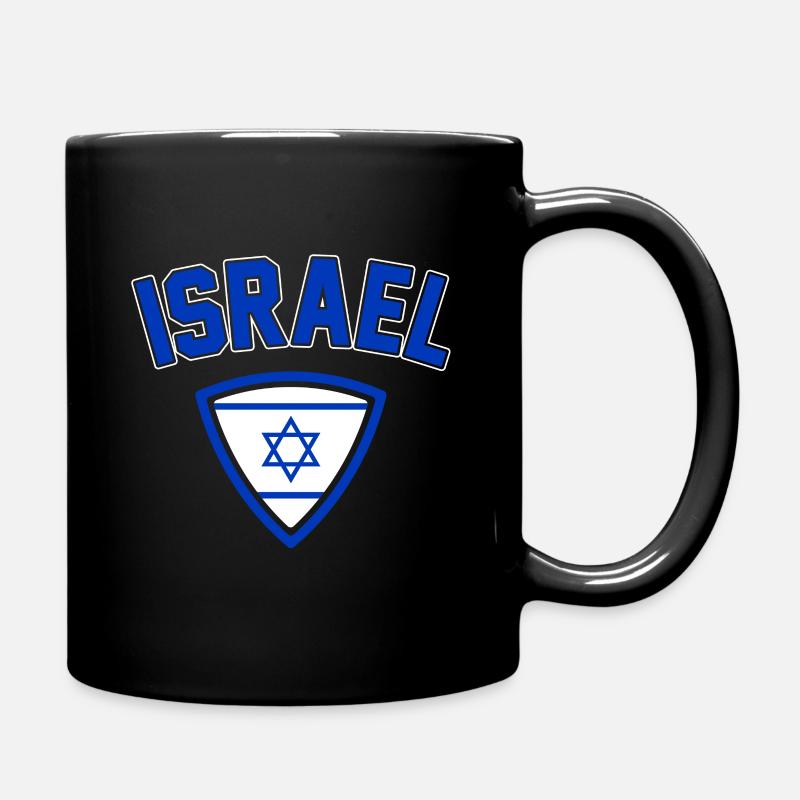 Israel - Tasse einfarbig - Schwarz