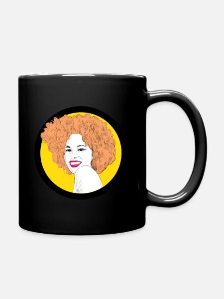 Pop art femmes photo - Mug uni - noir