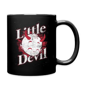 Devil Hunger Eat Hell Gift Purgatory Death - Full Colour Mug - black - Right