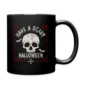 Cadeau d'halloween fantôme fantôme heure fantôme - Mug uni - noir - Droite