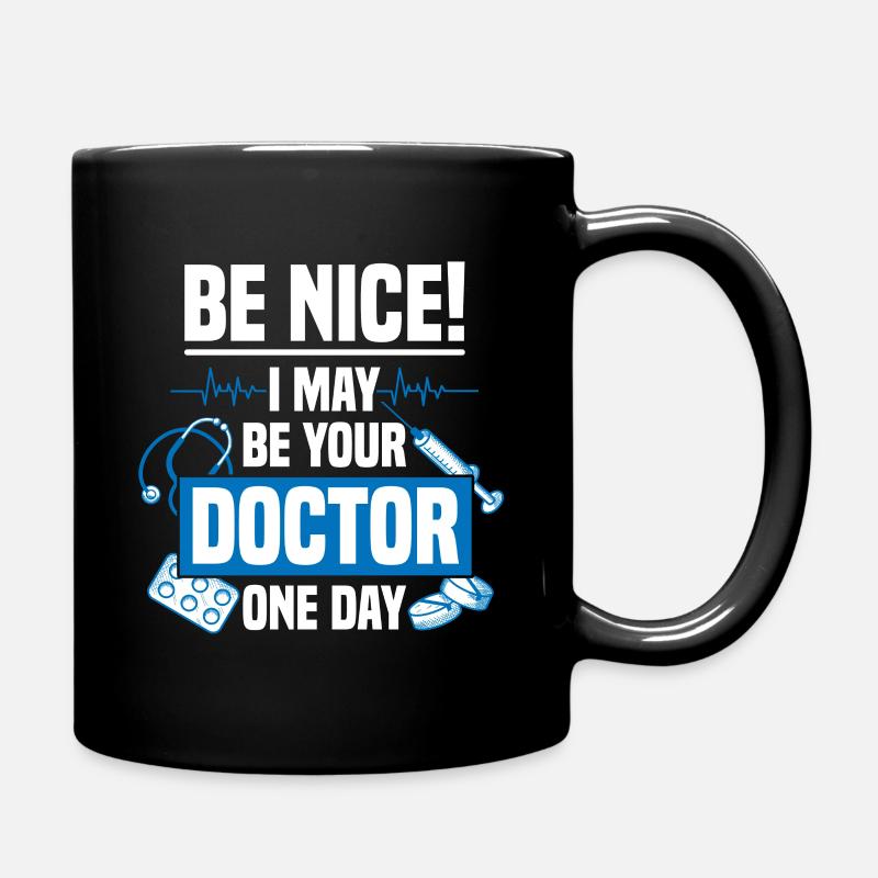Medizin Student Arzt Doktor Geschenk Spritze - Tasse einfarbig - Schwarz