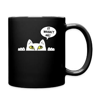 Cadeau chat perso coquin maine coon persan - Mug uni - noir - Droite