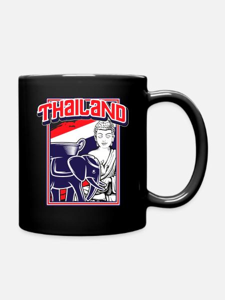 Thaïlande - Mug uni - noir