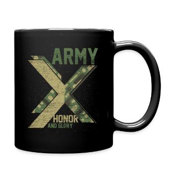soldier - Full Colour Mug - black - Right