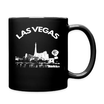 Las Vegas USA casino Amerika geschenk nevada - Tasse einfarbig - Schwarz - Rechts