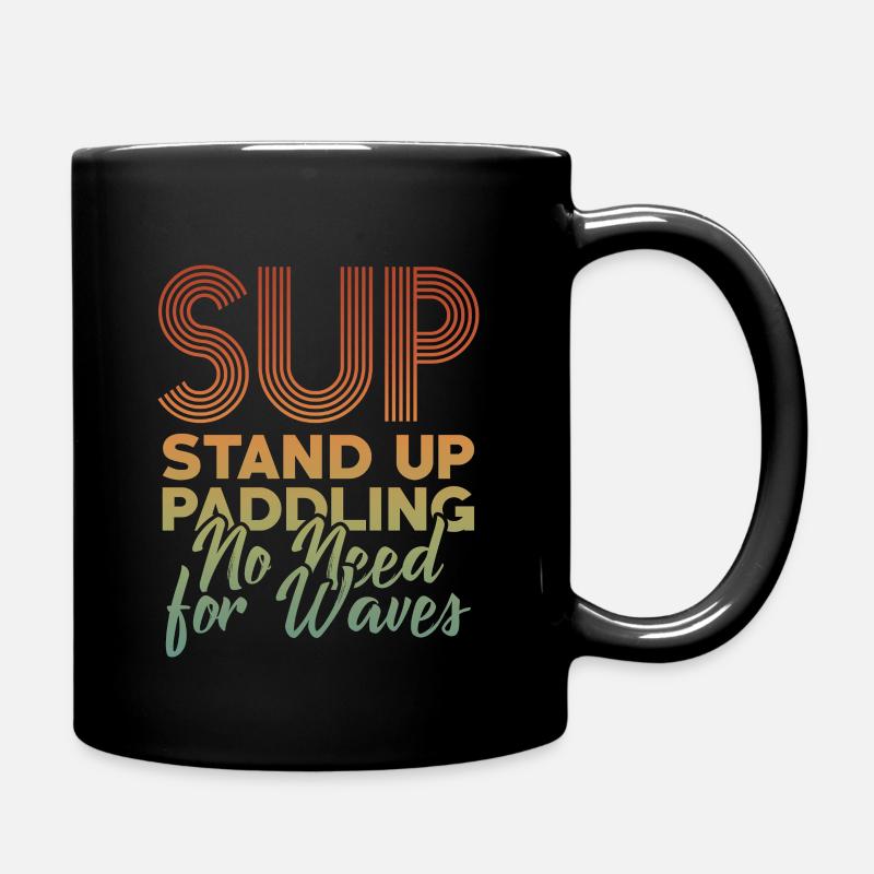 SUP - Tasse einfarbig - Schwarz