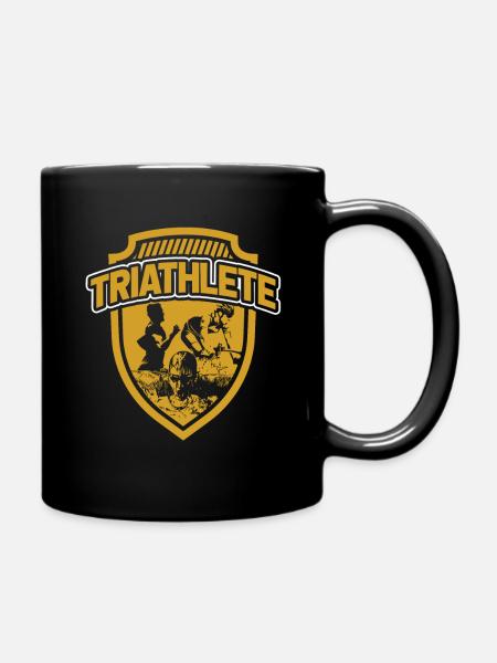 triathlète - Mug uni - noir