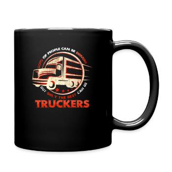 Truckers - Mug uni - noir - Droite