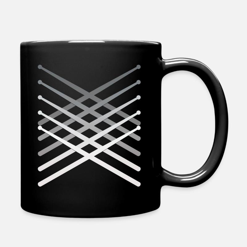 Drumsticks - Tasse einfarbig - Schwarz
