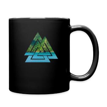 Caribbean islands - Full Colour Mug - black - Right