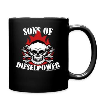 Diesel Power Shirt Sons Of Diesel Power Brother - Full Colour Mug - black - Right