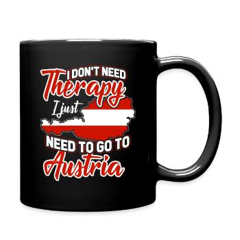Austria - Full Colour Mug - black - Right