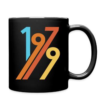 1979 - Tasse einfarbig - Schwarz - Rechts