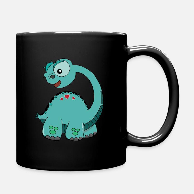 dinosaure - Mug uni - noir