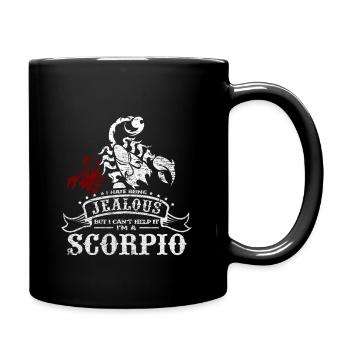 Zodiac Scorpion Scorpion Zodiaque Moderne - Mug uni - noir - Droite