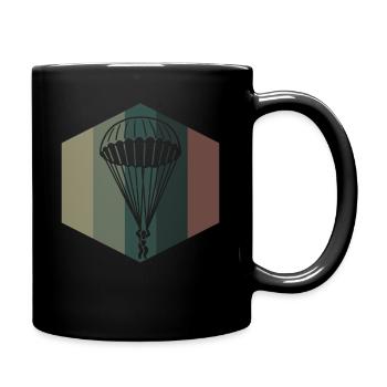 Parachute - Full Colour Mug - black - Right