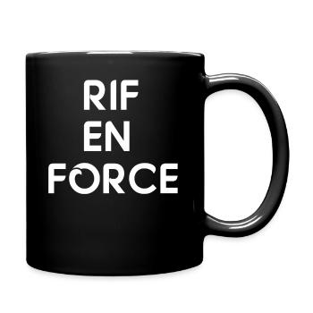 Rif en Force Amazigh - Tasse einfarbig - Schwarz - Rechts