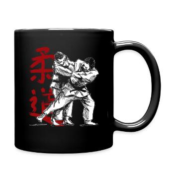 Judo Japan Martial Arts Sport Sportsman Gift - Full Colour Mug - black - Right