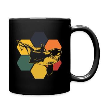 Orca - Tasse einfarbig - Schwarz - Rechts