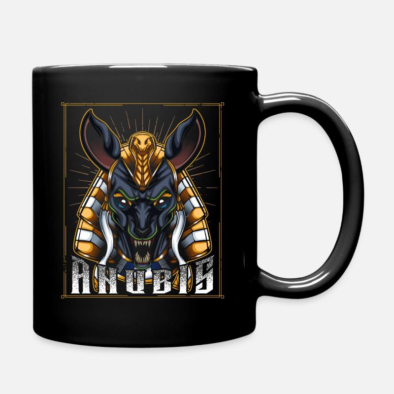 Anubis - Tasse einfarbig - Schwarz