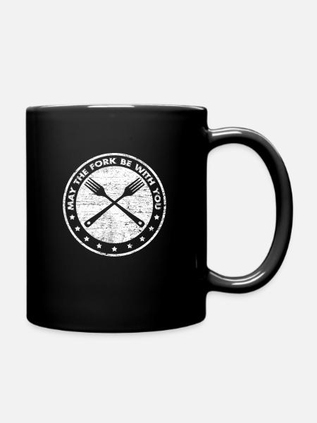 Koch - Tasse einfarbig - Schwarz