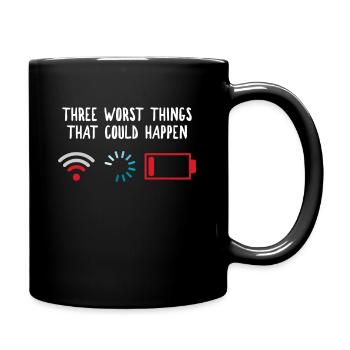 Cadeau de T-Shirt Nerd de programmation de Gamer drôle - Mug uni - noir - Droite