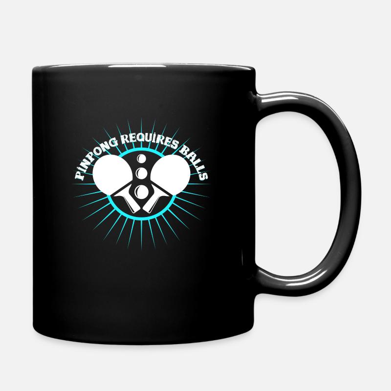 Ping-pong - Mug uni - noir