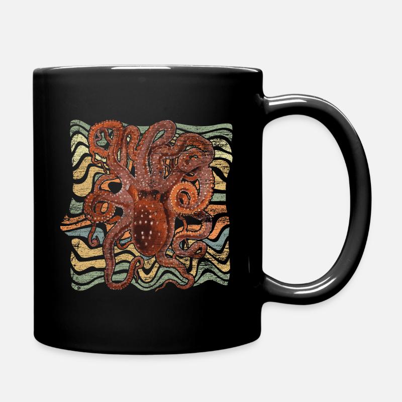 Pieuvres - Mug uni - noir