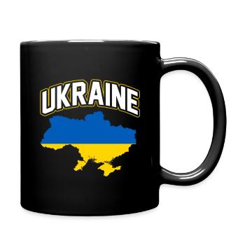 Ukraine - Mug uni - noir - Droite