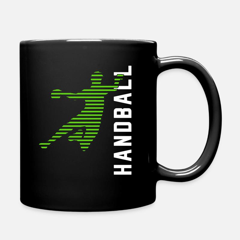 handball - Mug uni - noir