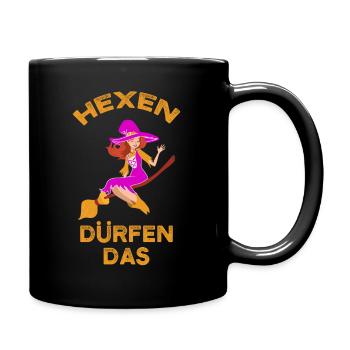 Good Witch Halloween Witches May The Pink - Full Colour Mug - black - Right