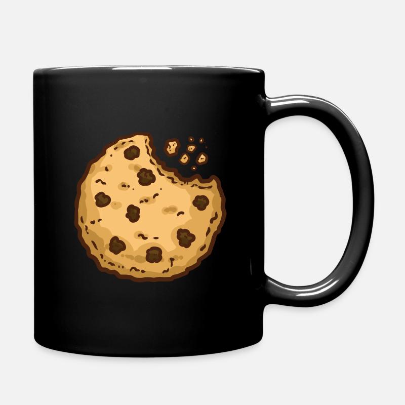 Cookies biscuits chocolate biscuits gift - Full Colour Mug - black