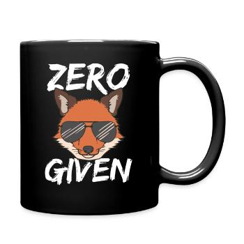 Fuchs Sonnenbrille Zero Fox Given Tshirt Geschenk - Tasse einfarbig - Schwarz - Rechts
