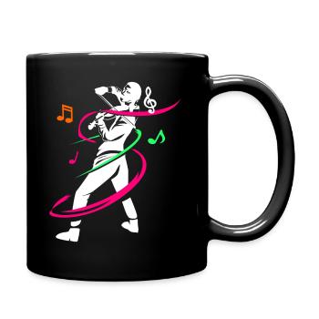 Cadeau violon violon violon - Mug uni - noir - Droite