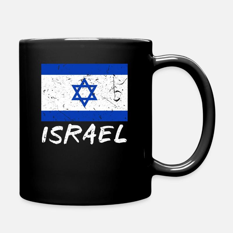 Israel - Full Colour Mug - black