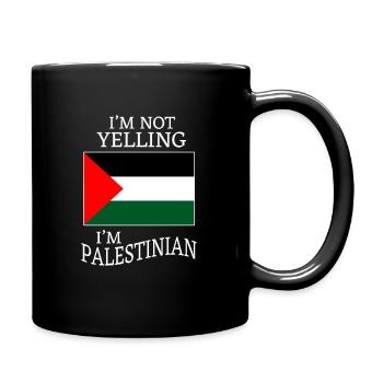 Palestine - Mug uni - noir - Droite