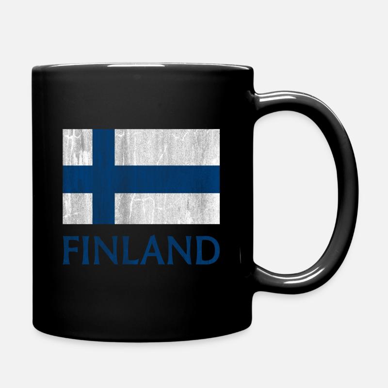 Finlande Scandinavie - Mug uni - noir