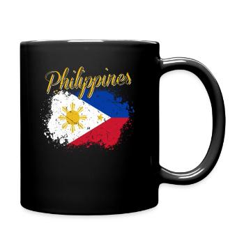 Philippines Filipino - Full Colour Mug - black - Right