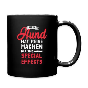 My dog - Full Colour Mug - black - Right
