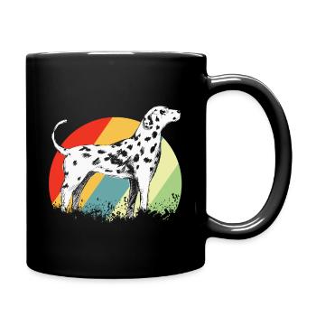 Dalmatien - Mug uni - noir - Droite