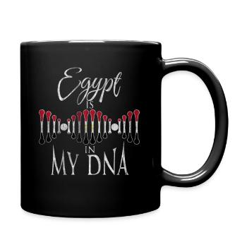 Ägypten Heimat - Tasse einfarbig - Schwarz - Rechts