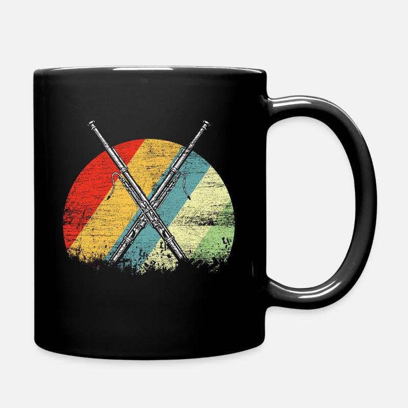 basson - Mug uni - noir