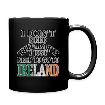 Ireland Therapy - Full Colour Mug - black - Right
