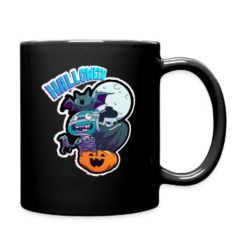 Cadeau de vitesse d'Halloween - Mug uni - noir - Droite