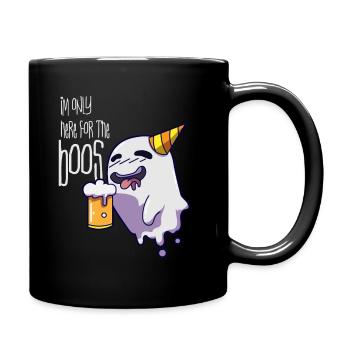 Halloween Boo Gift - Full Colour Mug - black - Right